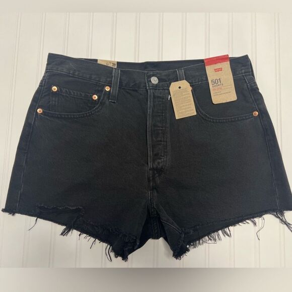 Levi's Pants - Levi's 501 Original Jean Distressed Shorts-Size 31